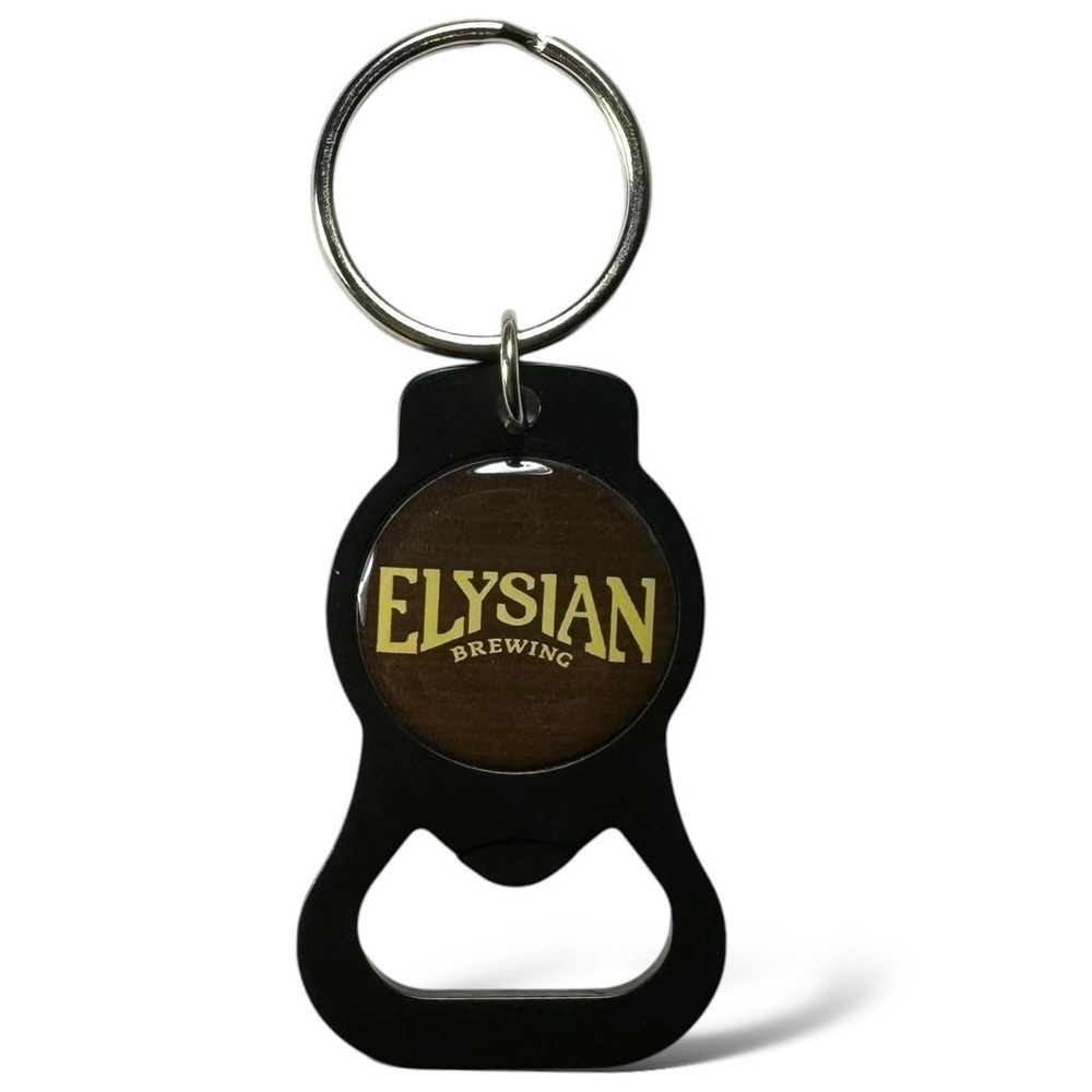 Elysian Brewing‎ Black Keychain Bottle Opener Metal Collectible Unisex Men Women